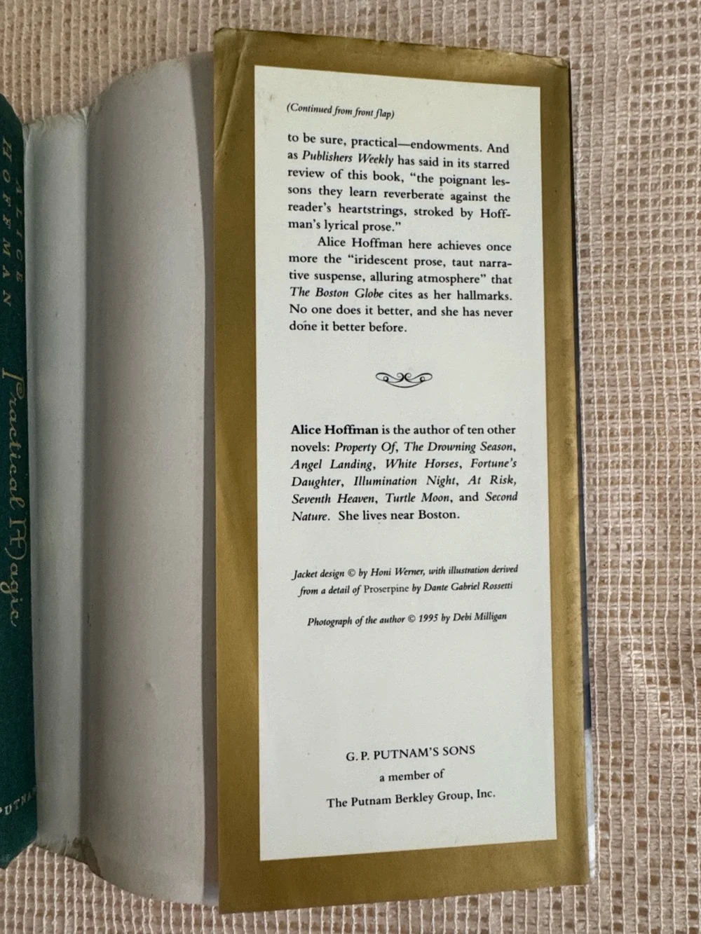 First Edition Practical Magic first edition